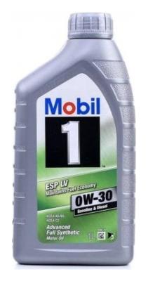 Aceite de motor sintético 0W30 1L - Mobil 1 ESP LV