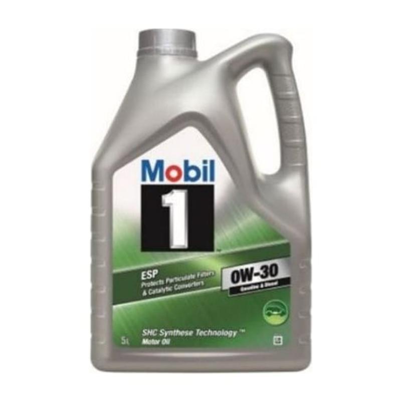 Aceite de motor sintético 0W30 5L - Mobil 1 ESP