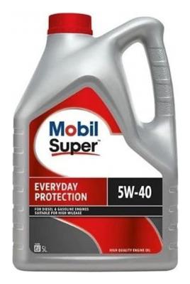 Aceite de motor sintético 5W40 5L - Mobil Super Everyday Protection