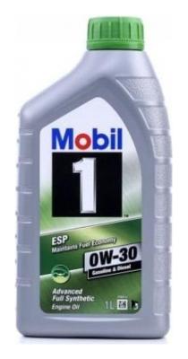 Aceite de motor sintético 0W30 1L - Mobil 1 ESP