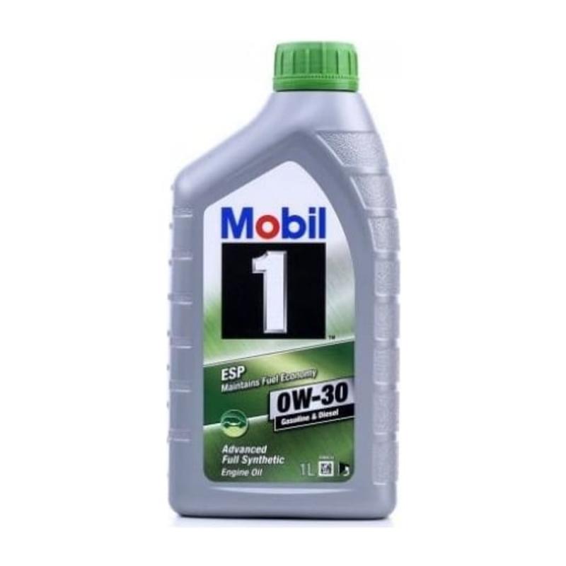 Aceite de motor sintético 0W30 1L - Mobil 1 ESP