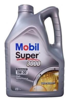 Aceite de motor sintético 0W30 5L - Mobil Super 3000 Formula VC