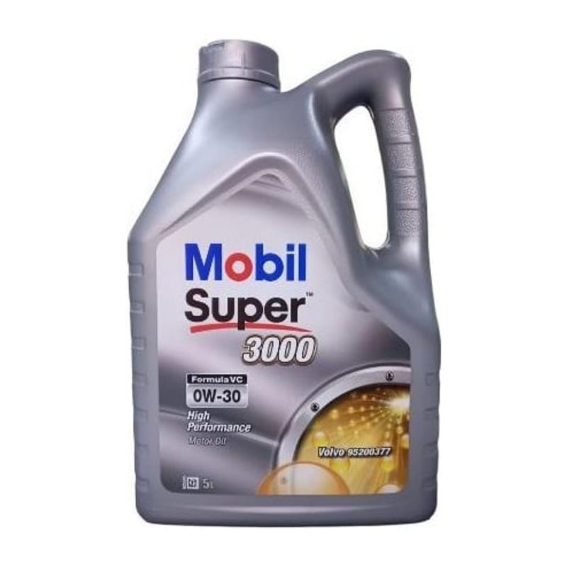 Aceite de motor sintético 0W30 5L - Mobil Super 3000 Formula VC