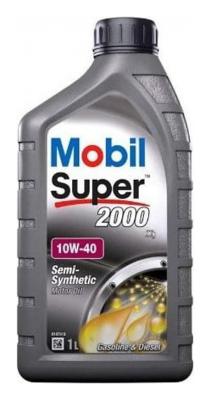 Aceite de motor semisintético 10W40 1L - Mobil Super 2000 X1