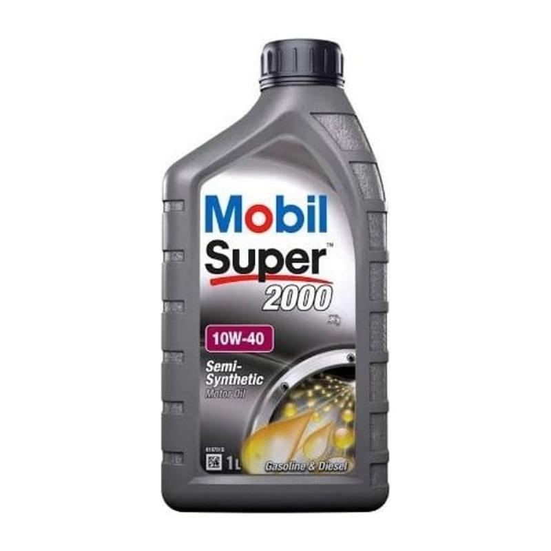 Aceite de motor semisintético 10W40 1L - Mobil Super 2000 X1