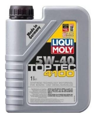 Aceite de motor sintético 5W40 1L - Liqui Moly Top Tec 4100