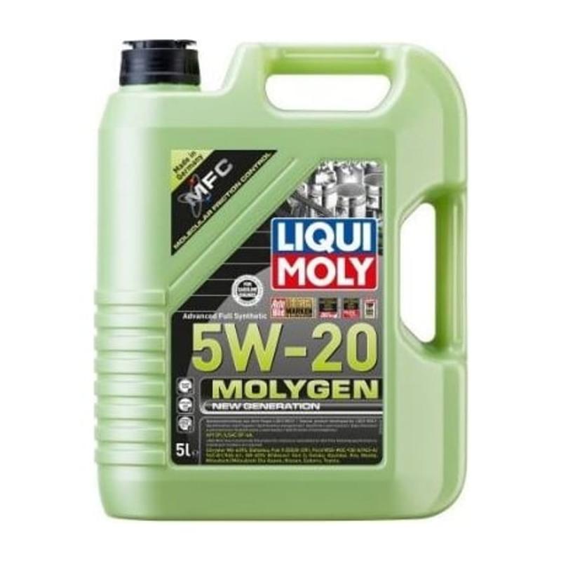 Aceite de motor sintético 5W20 5L - Liqui Moly Molygen New Generation