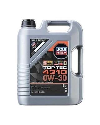 Aceite de motor sintético 0W30 5L - Liqui Moly Top Tec 4310