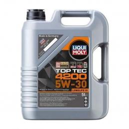 Aceite de motor sintético 5W30 5L - Liqui Moly Top Tec 4200 New Gen