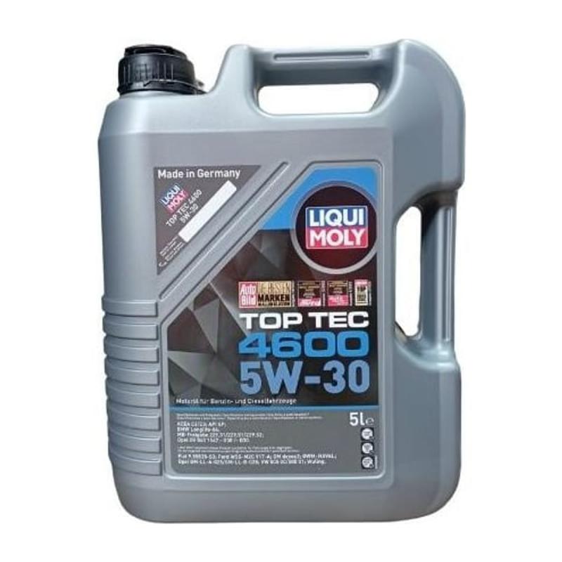 Aceite de motor sintético 5W30 5L - Liqui Moly Top Tec 4600