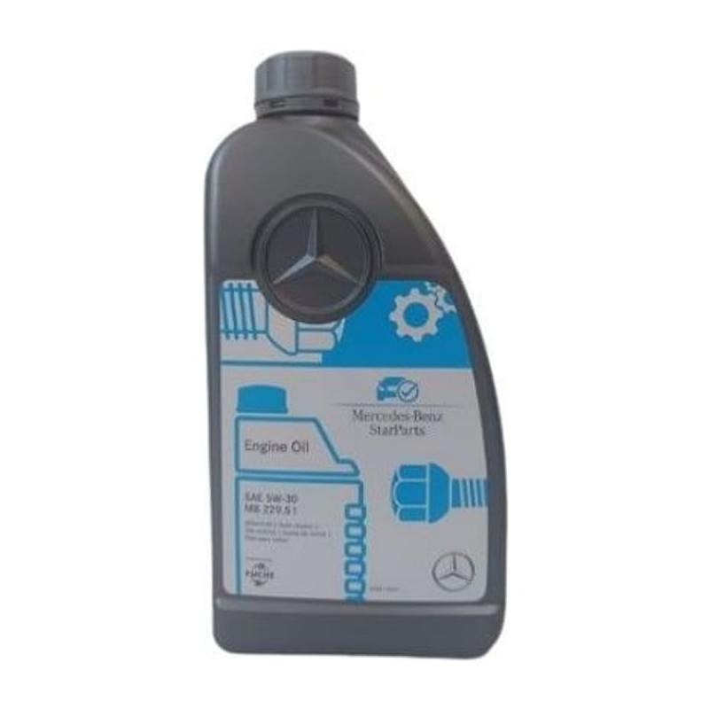 Aceite de motor sintético 5W30 1L - Mercedes-Benz Original 229.51