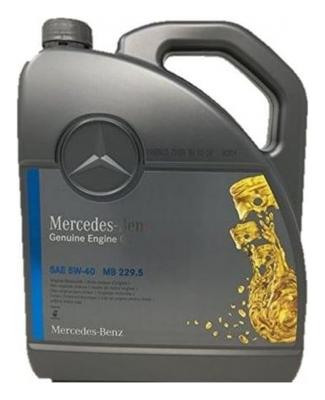Aceite de motor sintético 5W40 5L - Mercedes-Benz Original 229.5