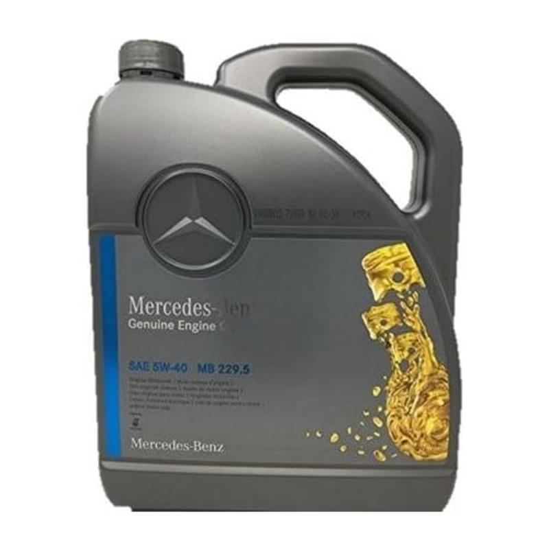 Aceite de motor sintético 5W40 5L - Mercedes-Benz Original 229.5