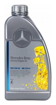 Aceite de motor sintético 5W40 1L - Mercedes-Benz Original 229.5