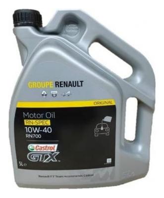 Aceite de motor semisintético 10W40 5L - Castrol Renault Original RN0700