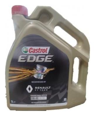 Aceite de motor sintético 0W40 5L - Castrol Renault Original RN17RSA