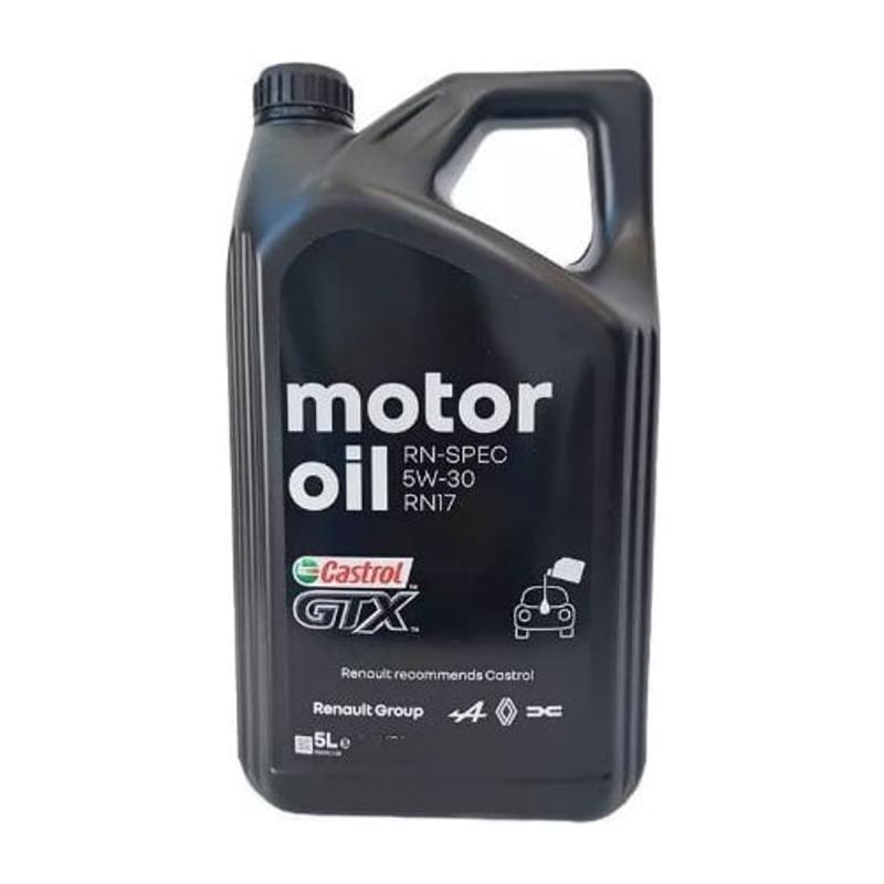 Aceite de motor sintético 5W30 5L - Castrol Renault Original RN17