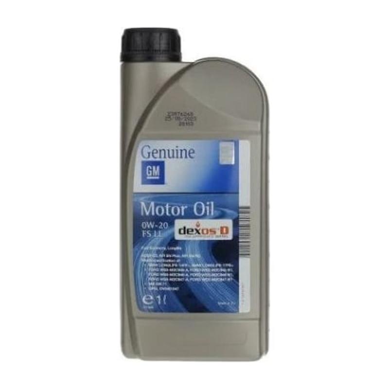 Aceite de motor sintético 0W20 1L - Opel GM FS LL dexos D