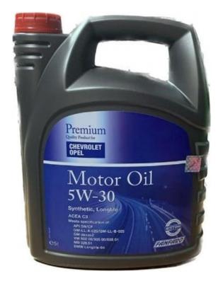 Aceite de motor sintético 5W30 5L - Opel GM Super Synthetic FE LL