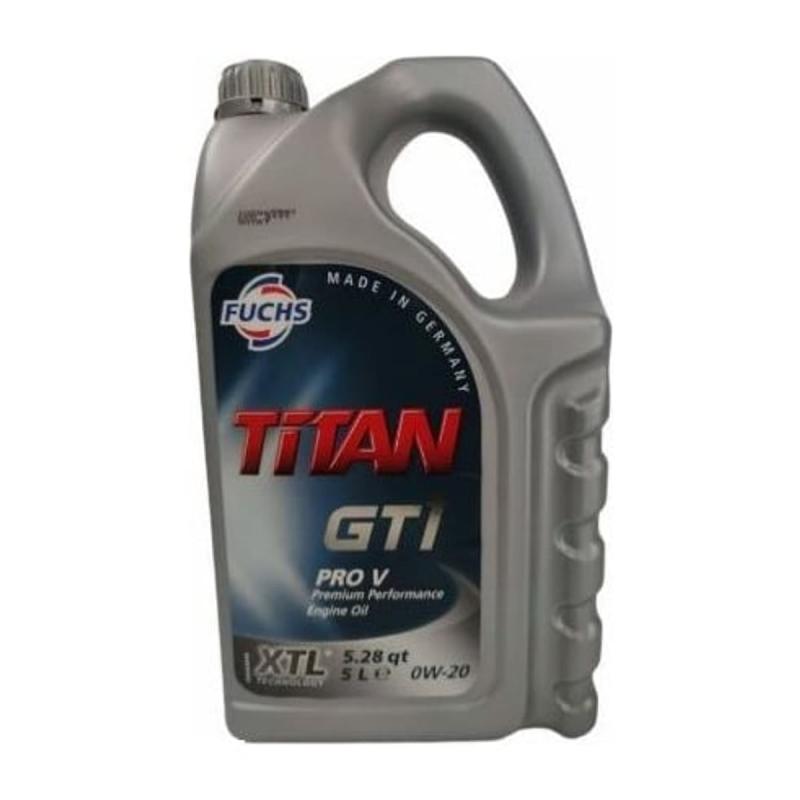 Aceite de motor sintético 0W20 5L - Fuchs Titan GT1 Pro V