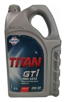 Aceite de motor sintético 0W30 5L - Fuchs Titan GT1 Pro 2312