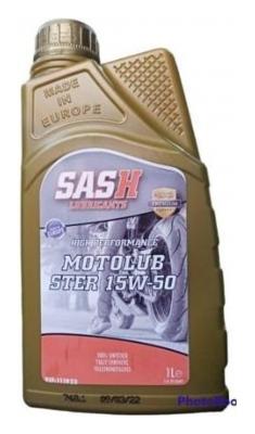 Aceite de moto 4 tiempos sintético 15W50 1L - Sash Motolub Ster