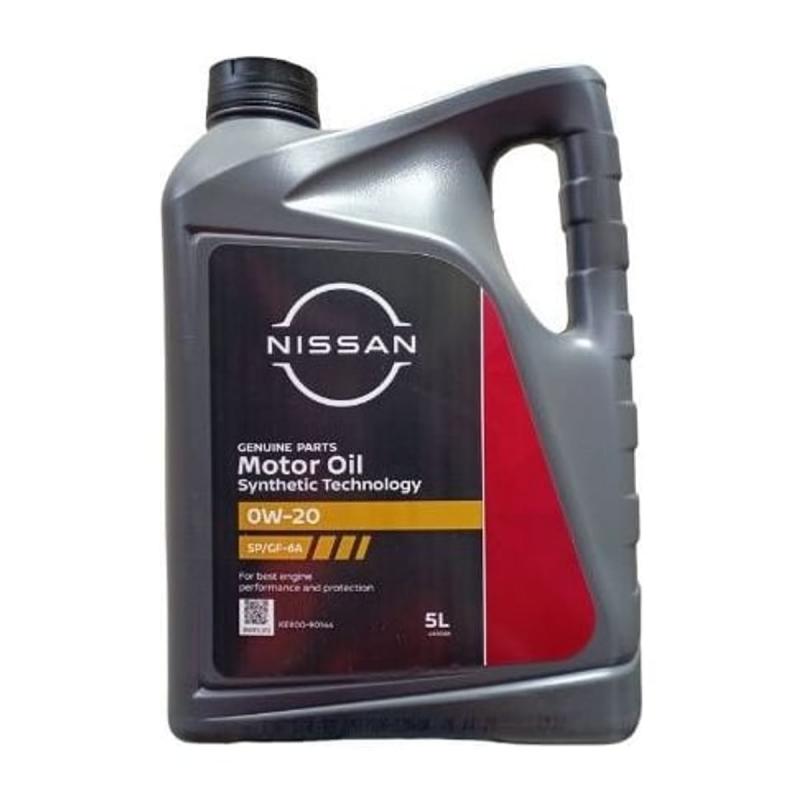 Aceite de motor sintético 0W20 5L - Nissan Aceite Original