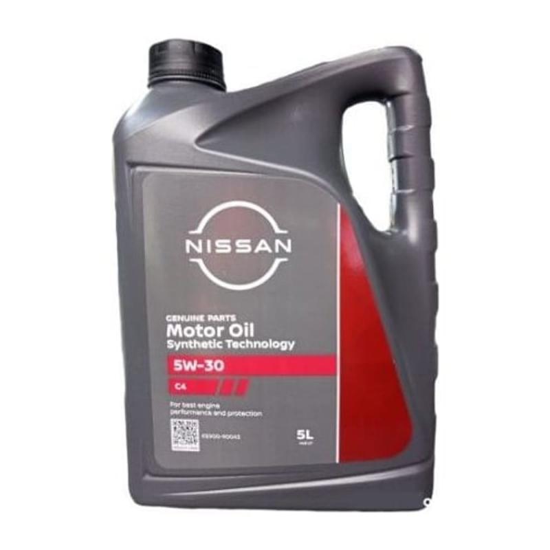 Aceite de motor sintético 5W30 5L - Nissan Original C4