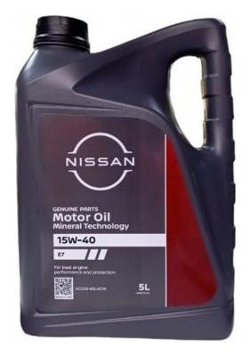 Aceite de motor 15W40 5L - Nissan Original