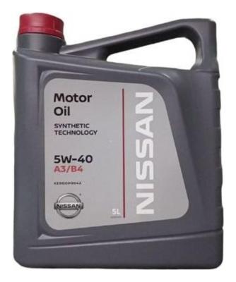 Aceite de motor sintético 5W40 5L - Nissan Original