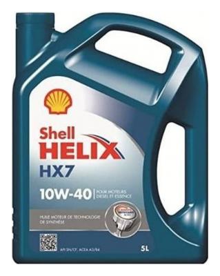 Aceite de motor semisintético 10W40 5L - Shell Helix HX7