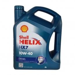 Aceite de motor semisintético 10W40 5L - Shell Helix HX7 Diesel