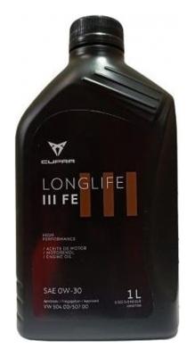 Aceite de motor sintético 0W30 1L - Cupra Original Longlife III FE
