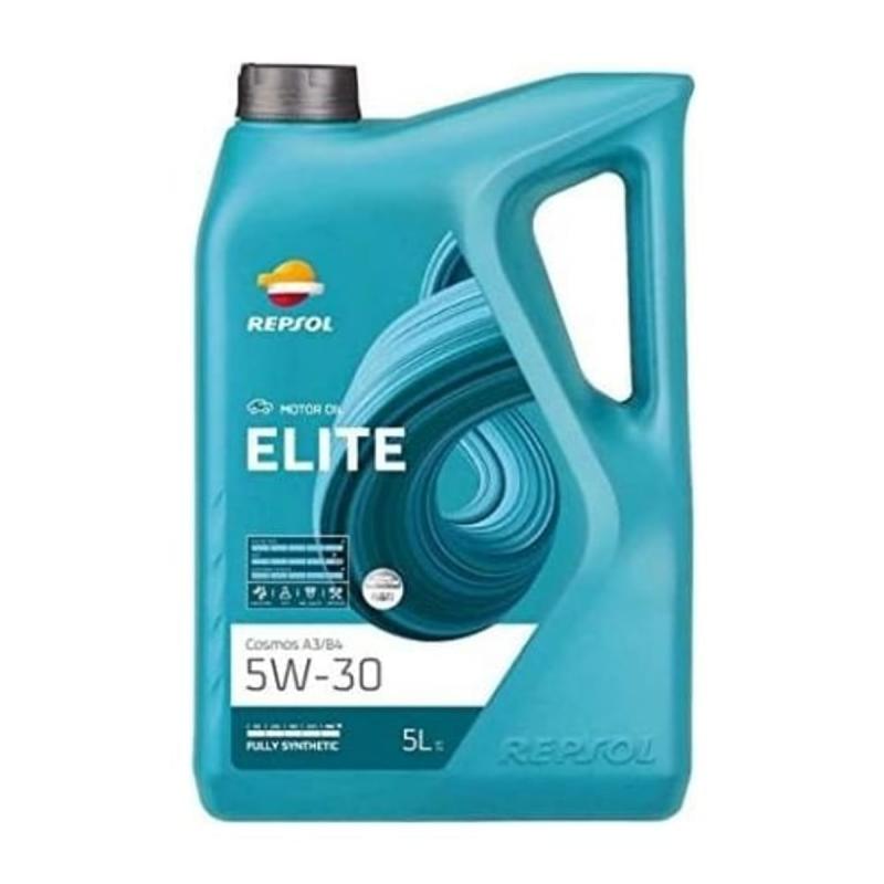 Aceite de motor sintético 5W30 5L - Repsol Elite Cosmos A3/B4