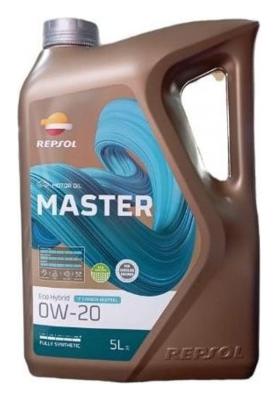 Aceite de motor sintético 0W20 5L - Repsol Master Eco Hybrid