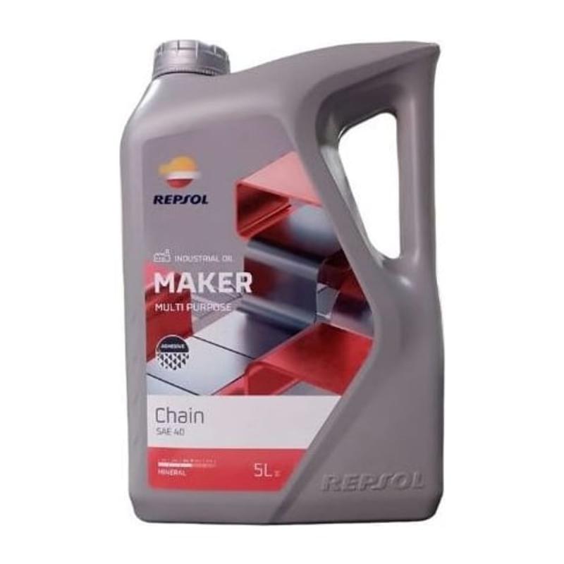 Aceite de cadena de motosierra SAE 40 5L - Repsol Maker Chain