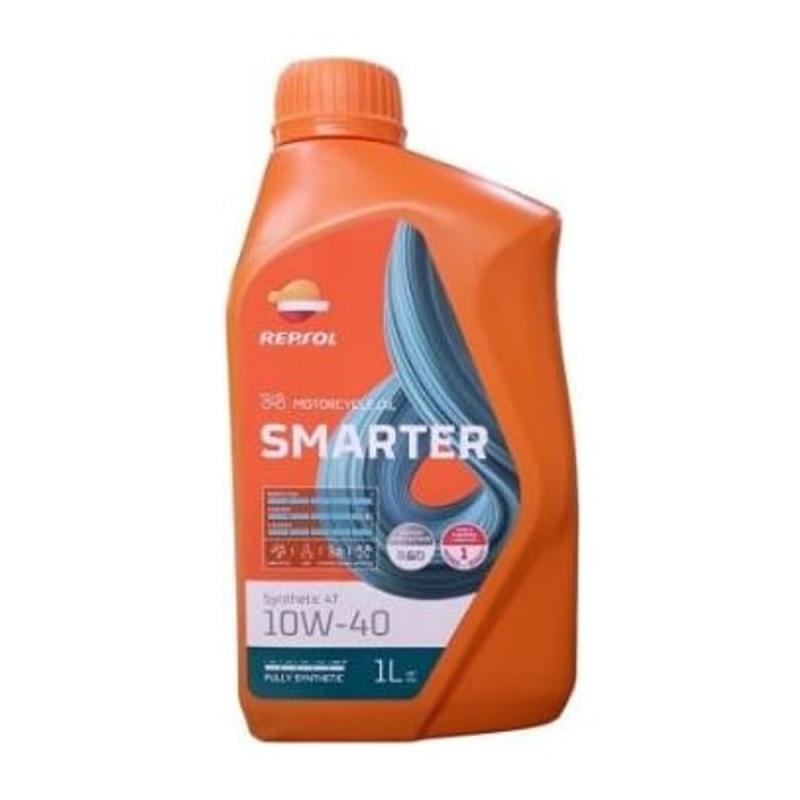 Aceite de moto 4 tiempos sintético 10W40 1L - Repsol Moto Smarter Synthetic 4T