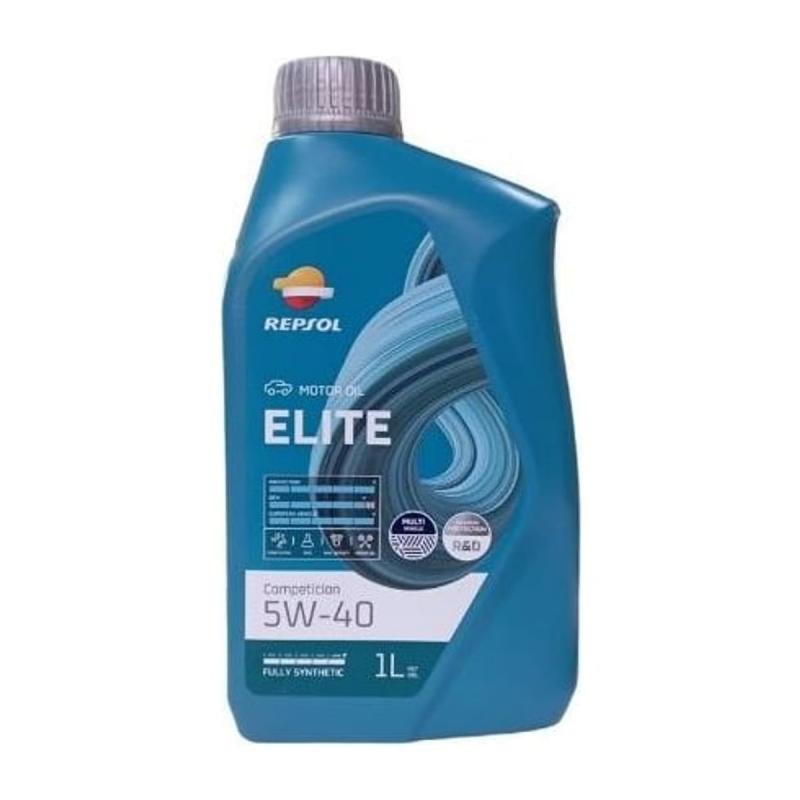 Aceite de motor sintético 5W40 1L - Repsol Elite Competición