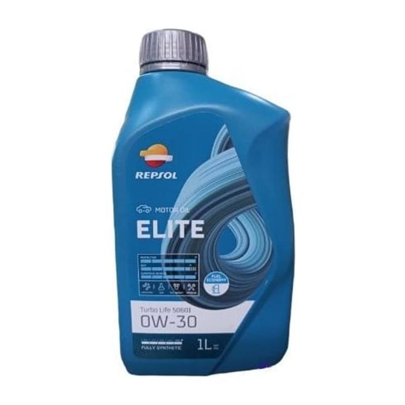 Aceite de motor sintético 0W30 1L - Repsol Elite Turbo Life 50601