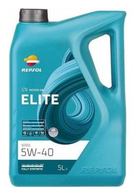 Aceite de motor sintético 5W40 5L - Repsol Elite 50501