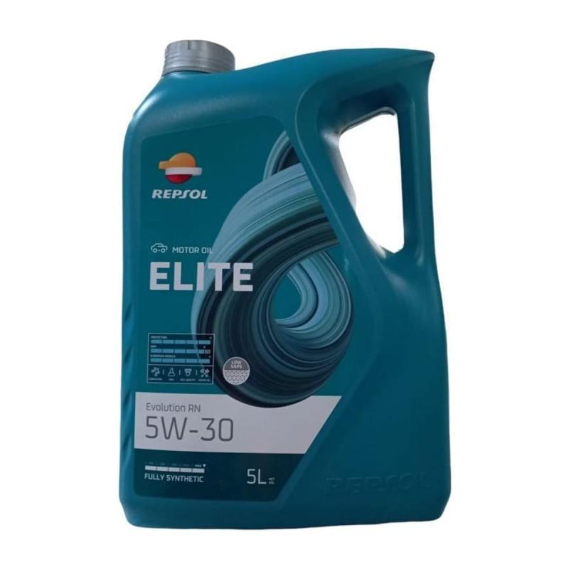 Aceite de motor sintético 5W30 5L - Repsol Elite Evolution RN