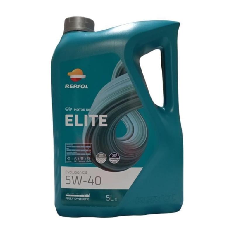 Aceite de motor sintético 5W40 5L - Repsol Elite Evolution C3