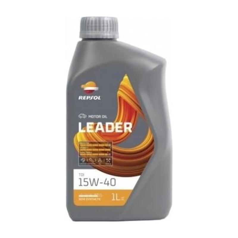 Aceite de motor mineral 15W40 1L - Repsol Leader Inyección