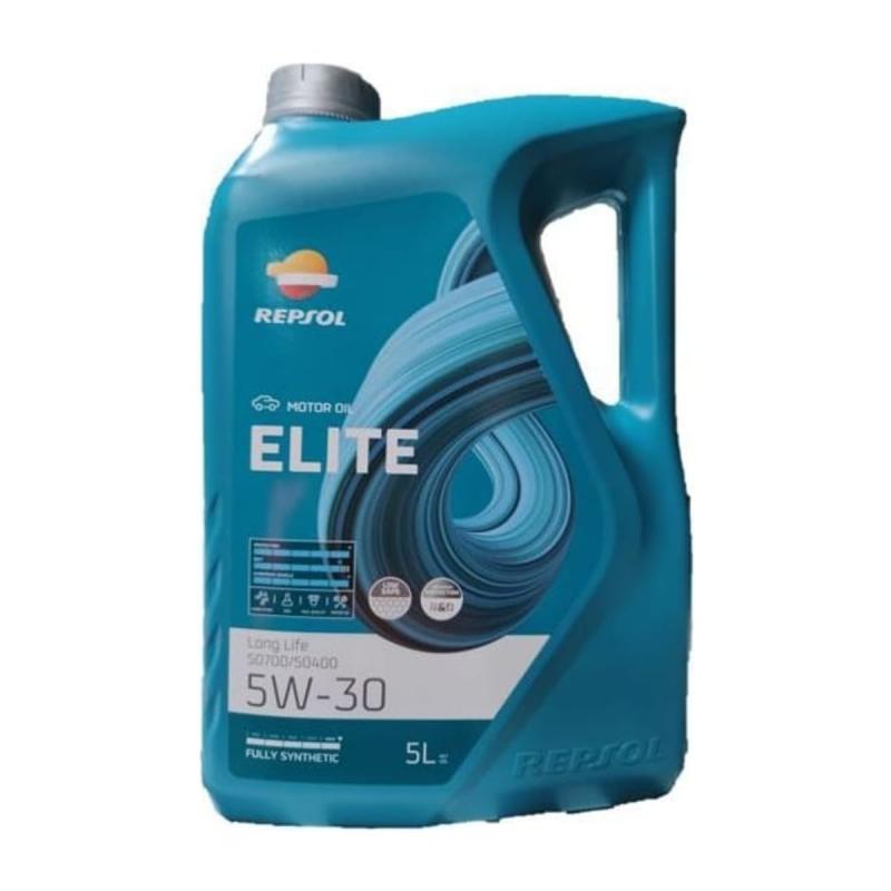Aceite de motor sintético 5W30 5L - Repsol Elite Long Life 507/504