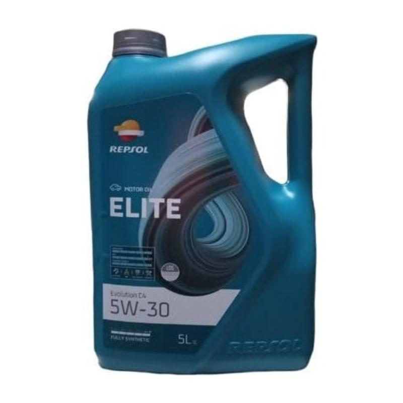 Aceite de motor sintético 5W30 5L - Repsol Elite Evolution C4