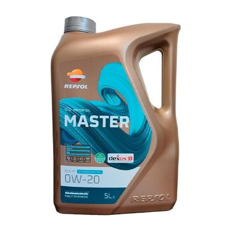 Aceite de motor sintético 0W20 5L - Repsol Master Eco M