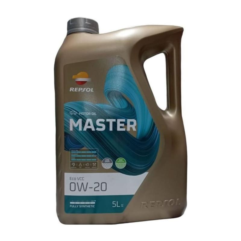 Aceite de motor sintético 0W20 ACEA C5 5L - Repsol Master Eco VCC