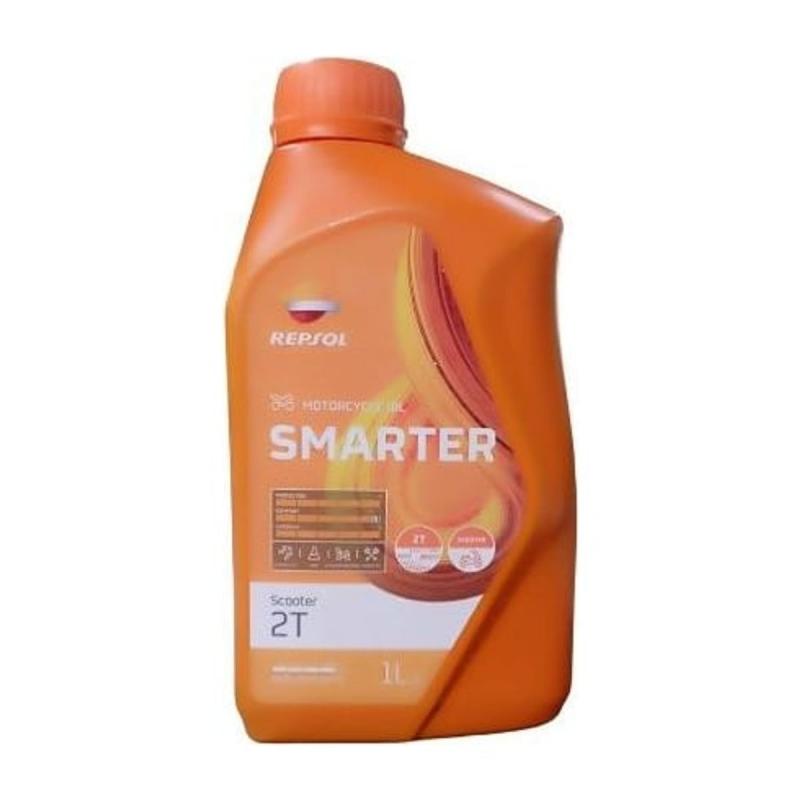 Aceite de moto 2 tiempos 1L - Repsol Smarter Scooter 2T