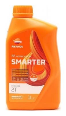 Aceite de moto 2 tiempos sintético 1L - Repsol Smarter Synthetic 2T