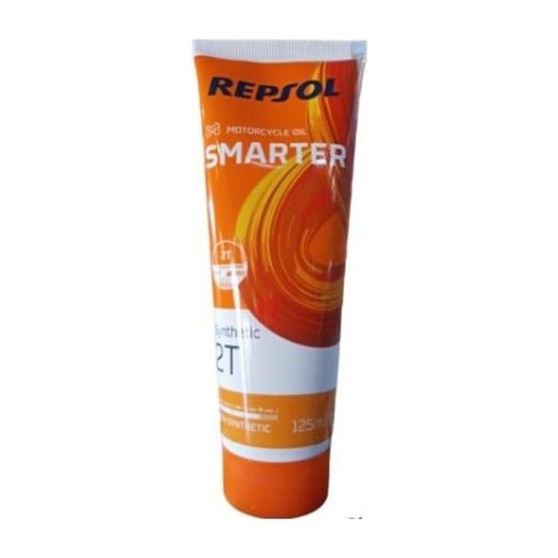 Aceite de moto 2 tiempos sintético 125 ml - Repsol Smarter Synthetic 2T